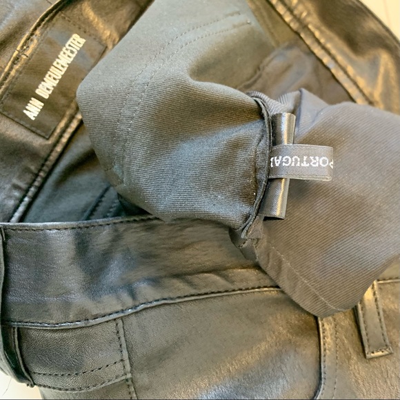 Ann Demeulemeester leather 4 pocket jeans - Picture 13 of 14